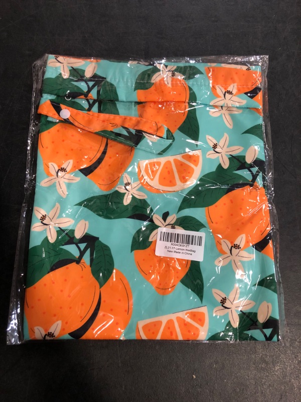 Photo 1 of Wet Bag for Swimsuit Dirty Diaper Gym Yoga Clothes Wet Dry Bag for Poor Travel Camp Surf Cruise Beach Essentials for Women Men Summer Gifts Lemon