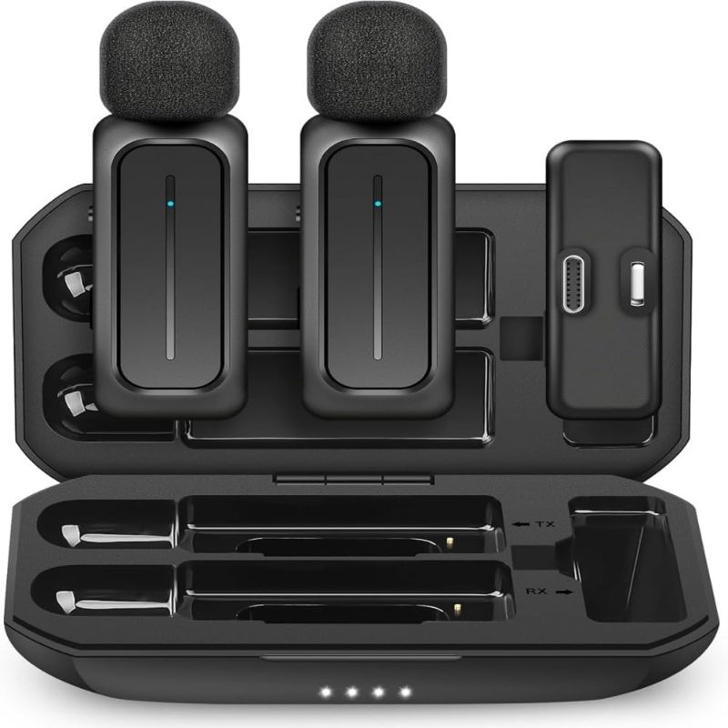 Photo 1 of Controllability Enhanced: Microfono Inalambrico - Professional Wireless Mic for All Occasions