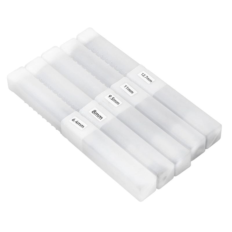 Photo 1 of 5Pcs Woodworking Square Drill Bit HSS Square Countersink Bit Kit 1/4in 5/16in 3/8in 7/16in 1/2in