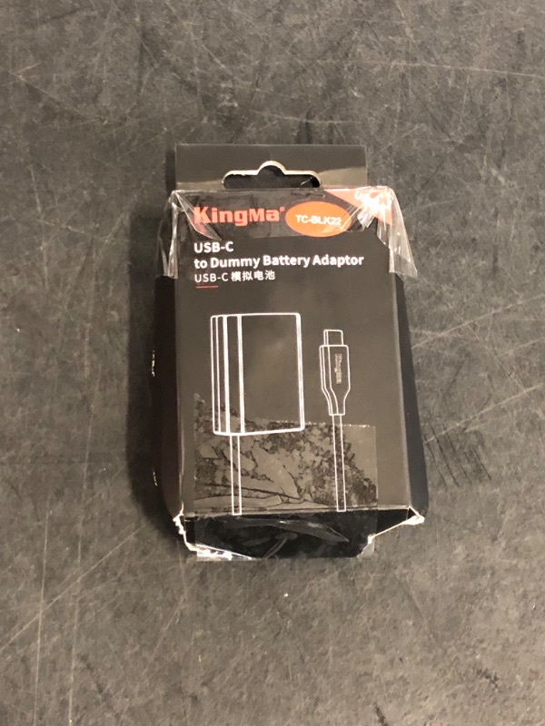 Photo 1 of King Ma DMW-BLK22 Decoded Dummy Battery Power Adapter with Spring Cable Type-C Power Supply Replace for Panasonic DMC-GH3? GH5?GH5S? GH4?GH6? DC-G9?S5 Camera