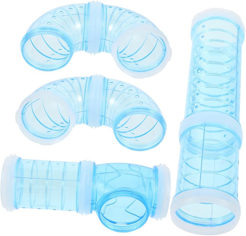 Photo 1 of Kisangel Ferret Tubing Tunnels Kit DIY Rat Maze Tunnel Compatible Various Cages