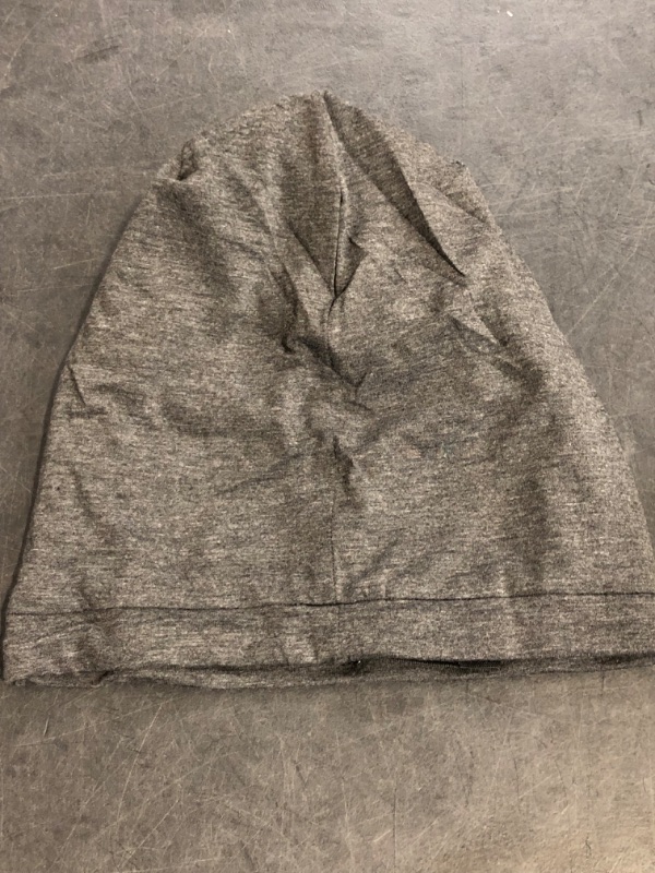 Photo 1 of Silky Lined Satin Bonnet with Adjustable Elastic Band for Teens Toddler Child Adjustable Gray