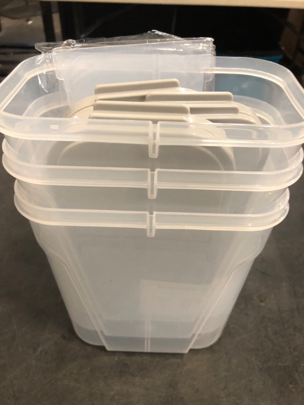Photo 1 of Vtopmart Cereal Containers Set, 3 PCS Airtight Food Storage Container with Flip-Top Lids, Plastic Organizer Dispenser for Kitchen, Pantry Organization (135.2oz/4L)
Visit the Vtopmart Store