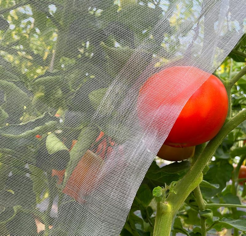 Photo 1 of Garden Netting, 10'x20' Ultra Fine Insect Netting for Plants Trees Vegetables, Mesh Protection Netting Fruits Flowers Crops Greenhouse Row Covers Raised Beds Bug Screen Barrier Net