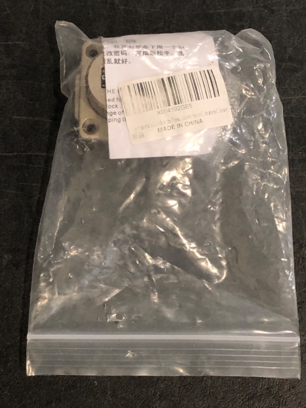Photo 1 of Alise Password Gate Latch Slide Bolt Latches Lock,Safety Double Sided Gate Hardware Locks,MSS002-S Silver