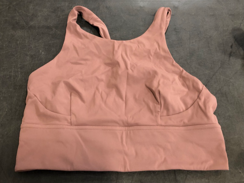 Photo 1 of (M) Different Color**Size M  Colorfulkoala Women's Racerback Sports Bra Tank Top - Longline Crop with Medium Support and Padding(Purple) 