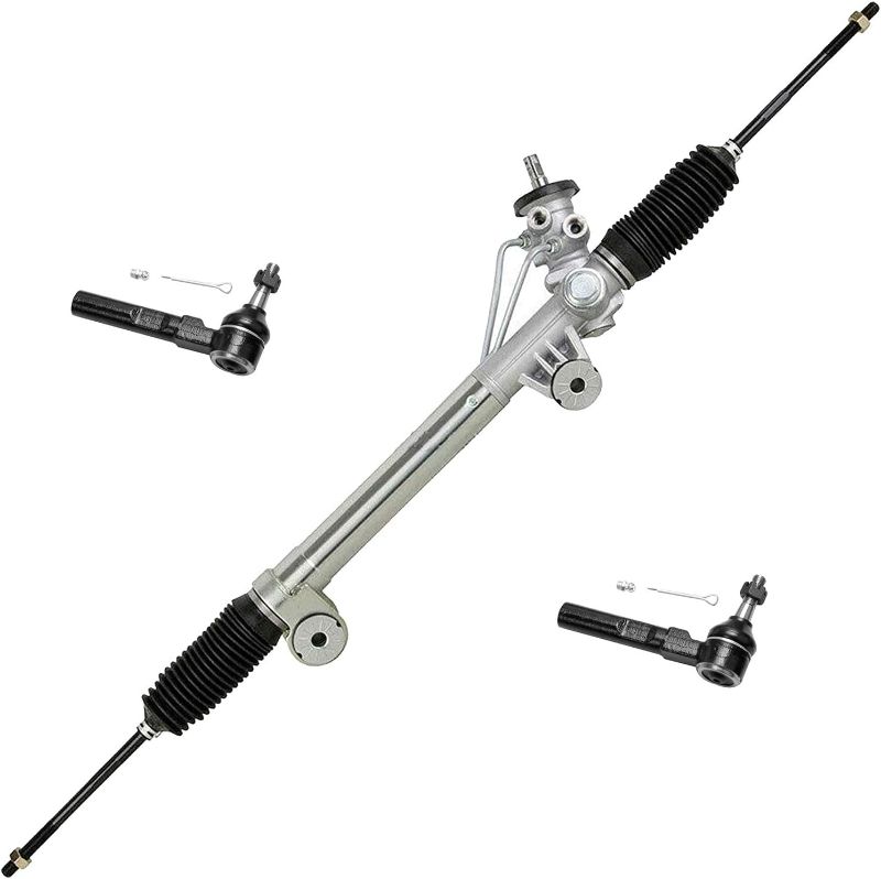 Photo 1 of Detroit Axle - 2WD Front Rack & Pinion Kit for 99-06 Chevy Silverado GMC Sierra 1500, 1 Power Steering Rack & Pinion Assembly 2 Outer Tie Rod Ends 1999 2000 2001 2002 2003 2004 2005 2006 Replacement