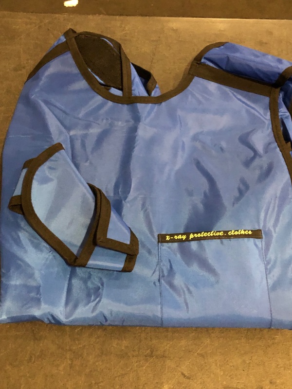 Photo 1 of Size L 0.5mmpb Lead Apron for x-Rays - Dental Lab Protection Apron with Thyroid Shield Collar Size L