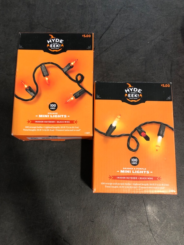 Photo 1 of 2 Pack of Halloween Lights 