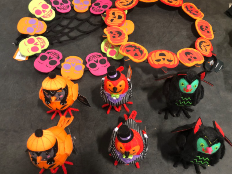 Photo 1 of 8 Halloween Bird and Reef Halloween Decor Bundle  