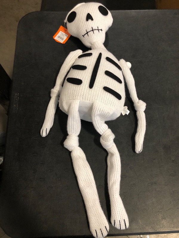 Photo 1 of Knitted Skeleton Plush Decor 