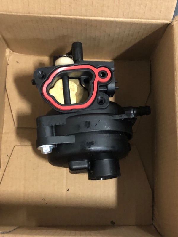 Photo 1 of Missing Rubber Parts 
VRWEARE 799584 592361 Replacement Carburetor Compatible with Briggs and Stratton Carb Troy Bilt Craftsman Lawn Mower 09P702 103M02 550EX 625EX 675EX 725EXI...