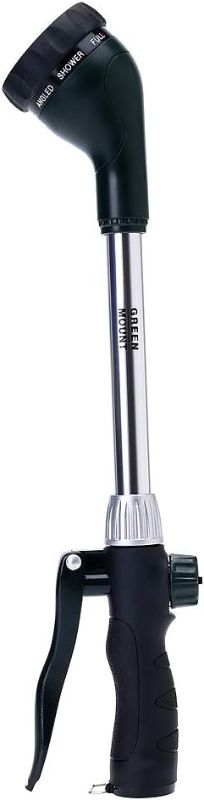 Photo 1 of GREEN MOUNT Watering Wand, 16 Inches Sprayer Wand with 8 Watering Patterns for Lawn and Garden Use