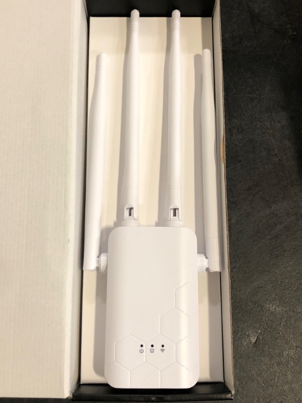 Photo 1 of 2025 WiFi Extender Internet Booster, Wireless Routers Amplifier, Mesh Wi-Fi 80% Faster | Broader Than Ever, Support More Network Devices at Home, 1-Tap Setup