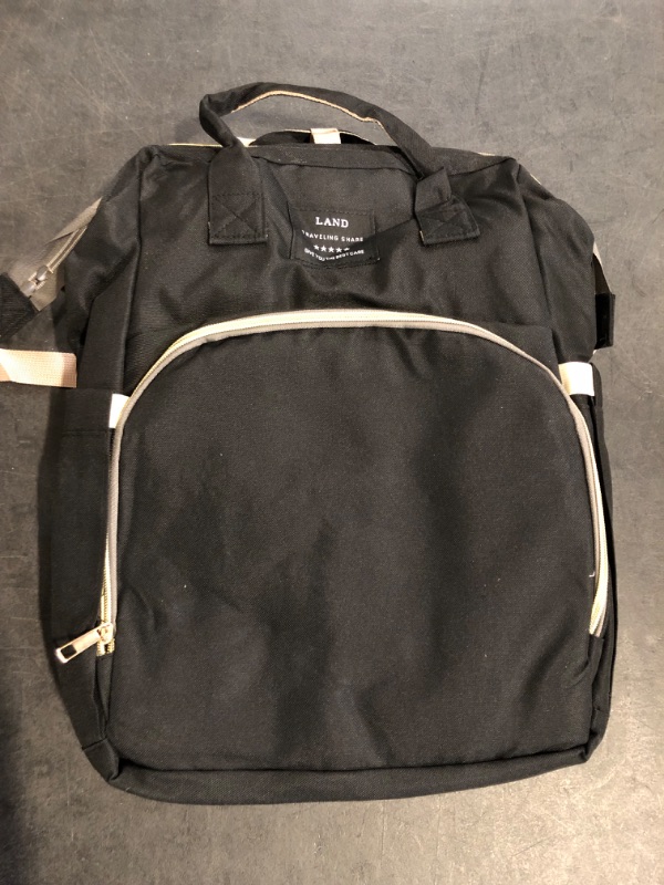 Photo 1 of Diaper Bag with Changing Station,Baby Diaper Bag,Large Capacity,900d Excellent Oxford(Upgrade Black)