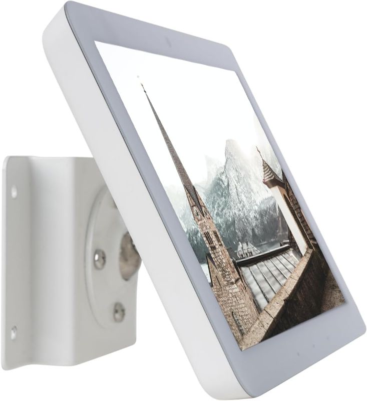 Photo 1 of Shinar Metal Swivel and Tilt Wall Mount for Echo Hub 8” Adjustable(-50°/+50°) with 360 Degree Rotatable Wall Mounting Bracket Stable Wall Holder for Echo hub