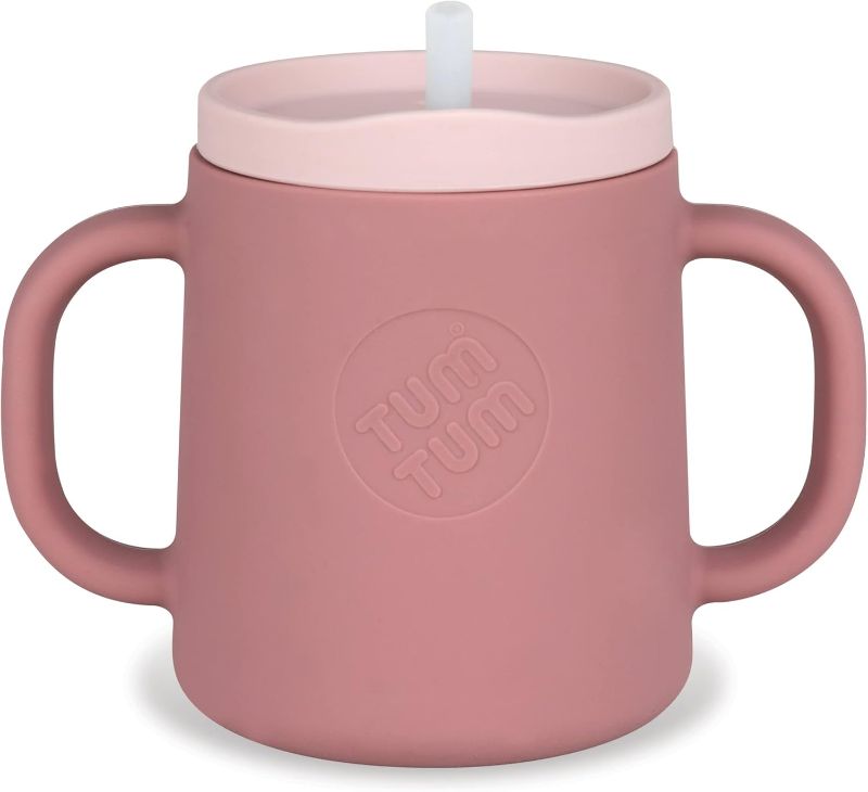 Photo 1 of 3 way Baby Trainer Cup, Designed with Feeding Specialist, 180ml (Pink)