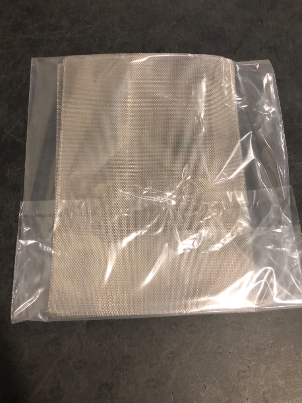 Photo 1 of 6 Pack 12×8 Inch Wire Mesh Screen, 20 Mesh Stainless Steel Mesh, Sturdy No Rust Metal Mesh Screen for DIY Projects, Cage, Vent, Garden, Window Screen, Filter Mesh