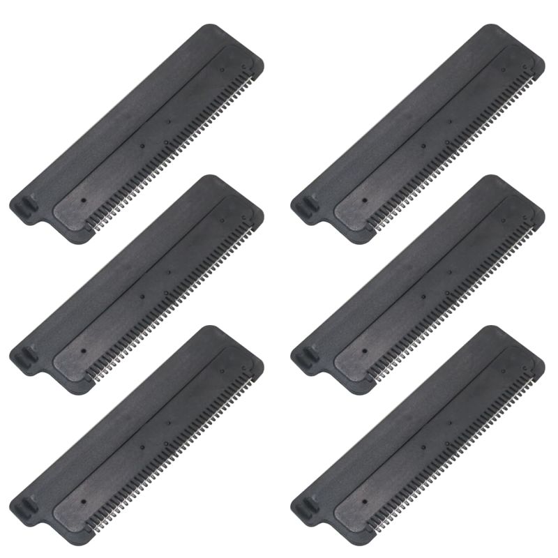 Photo 1 of Xspeedonline 6-Pack Body Grooming Blades Replacement for baKblade 2.0 Series - Wet/Dry Use