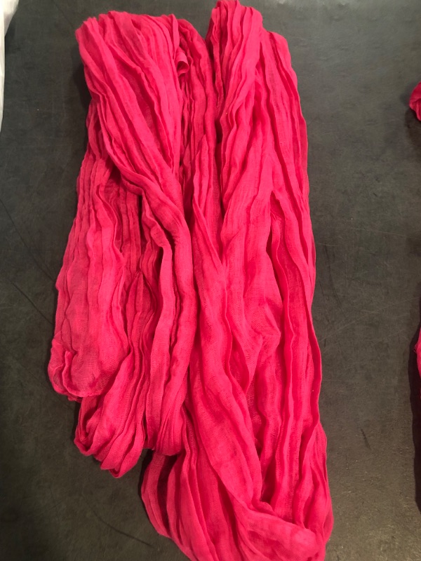Photo 1 of Scarf For Women Students Solid Color Cotton Scarves Soft Knitting Shawl Female Wrap Shawls