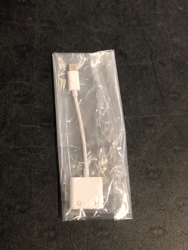 Photo 1 of Headphone Adapter for iPhone 16 15, [MFi Certified] USB Type C to Aux Audio Jack Adapter with PD 60W Fast Charging Splitter Dongle for iPhone 16/16 Plus/16 Pro/16 Pro Max/15/15 Plus/15 Pro/15 Pro Max