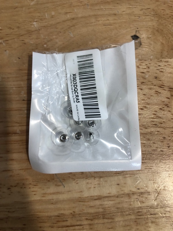 Photo 1 of 3-Pairs 925 Sterling Silver Earring Backs Replacements for Diamond Studs,14K White Gold Plated Hypoallergenic Secure Earring Backs (White Gold)
