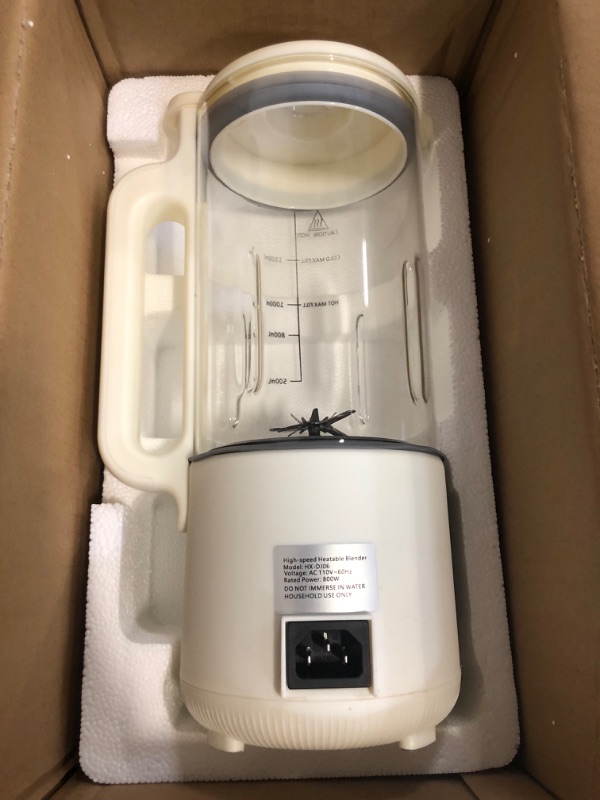 Photo 1 of Upgraded 55oz Nut Milk Maker Machine (Extra Large),10-in-1 Automatic Soy Milk Maker with 20 Blades, Homemade Plant-Based Oat, Almond Milk Maker with Auto Clean/DelayStart/BoilWater/Keep Warm,5-6 Cups