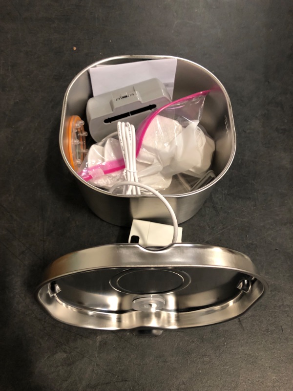 Photo 1 of Cat Water Fountain Stainless Steel: 74oz/2.2L Cat Fountain for Drinking - Pet Water Fountain for Cats Inside - Quiet Cats Water Bowl Dispenser - Kitty Drinking Fountains - for Pets& Small Animals