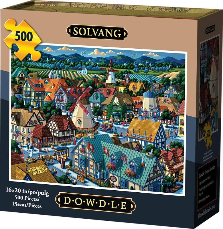 Photo 1 of Dowdle Jigsaw Puzzle - Solvang - 500 Piece