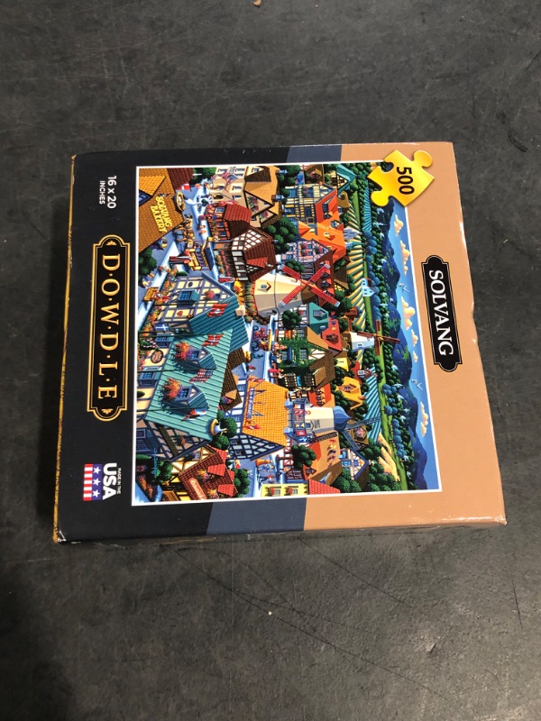 Photo 1 of Dowdle Jigsaw Puzzle - Solvang - 500 Piece