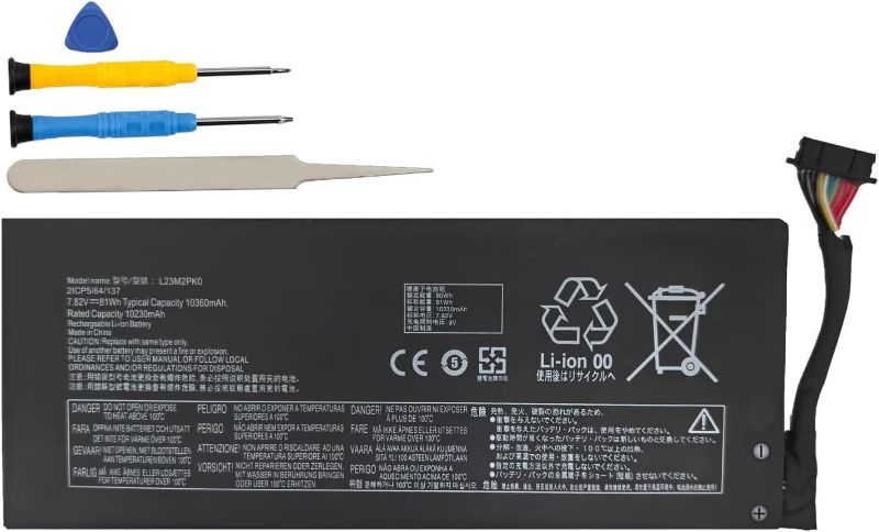 Photo 1 of Battery Replacement for Lenovo Legion Go 8APU1 AMD Handheld Series(7.82V 81Wh)