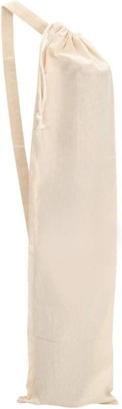 Photo 1 of Mayatra's Organic Large Yoga Mat Tote Bag Cover -100% Cotton Lightweight,Washable Yoga Dust Bag With Adjustable Strap Unisex