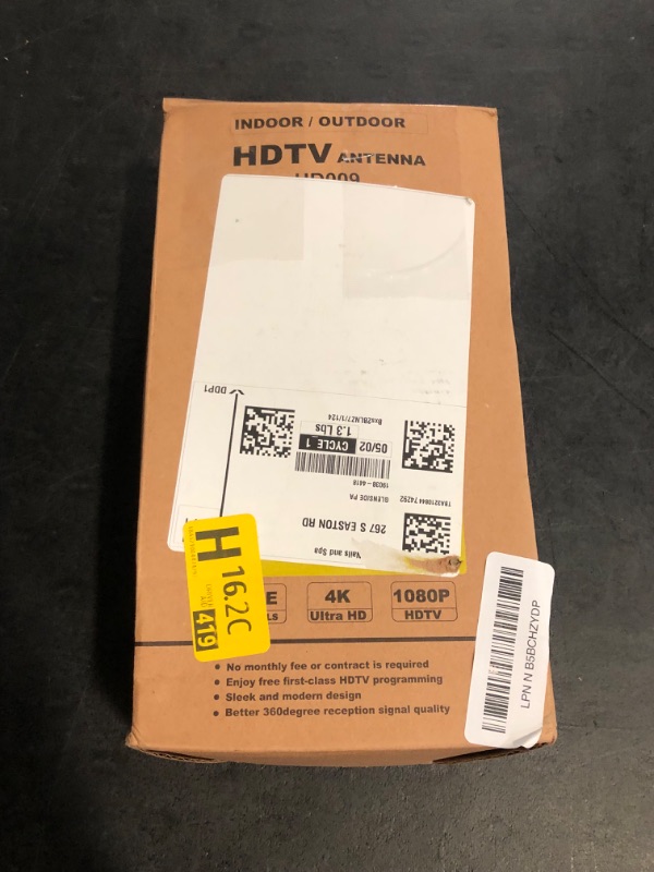 Photo 1 of 2200+ Miles Range TV Antenna, Strongest Digital TV Antenna Indoor with Amplifier Signal Booster, Long Range HDTV Antenna for Smart TV and Old TVs for Local Channels-42ft Coax Cable-Support 8K 4K 1080p