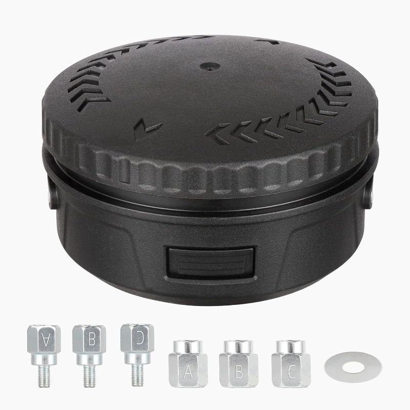 Photo 1 of Toussaint Bump Head Compatible with Most Gas Trimmers and Cordless String Trimmers That Turn Counter Clockwise?Bump Feed Trimmer Head Compatible with Echo Speed Feed 400,Ryobi,Ego, Kobalt