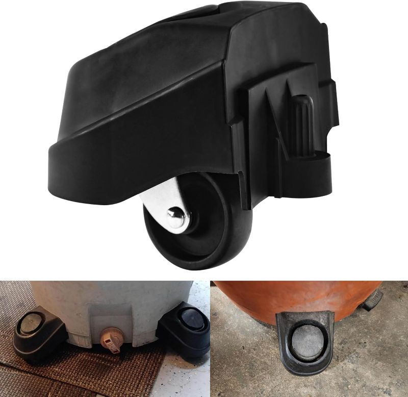 Photo 1 of 12388 Foot Caster+12293 Caster Compatible with Ridgid Vacuum Wet/Dry Vac Casters