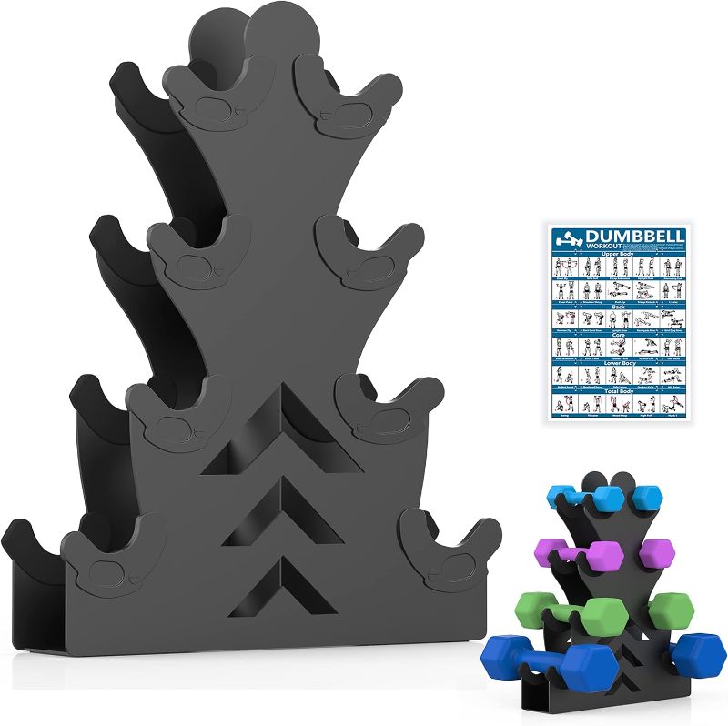 Photo 1 of Dumbbell Storage Rack Weight Organizer Rack Only for Home Gym Weight Rack No need Assembly
