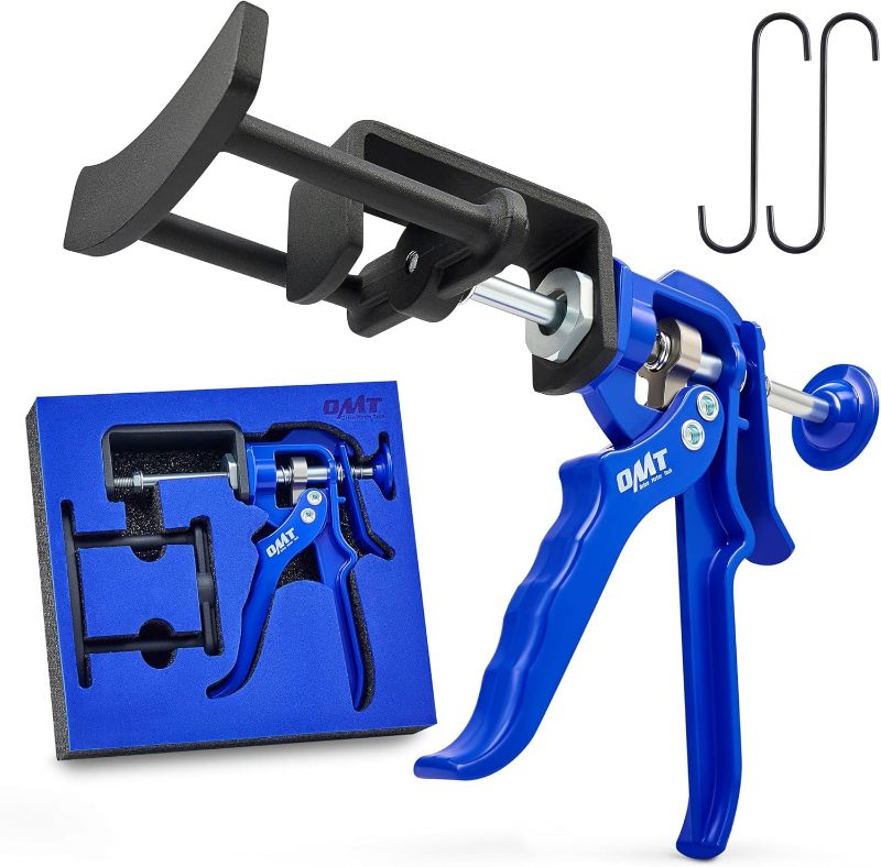 Photo 1 of Orion Motor Tech Dual Piston Brake Caliper Compressor, Heavy Duty Brake Caliper Compression Tool for Brake Pad Replacement, Disc Brake Caliper Piston Compressor Tool for Most Cars & Trucks
