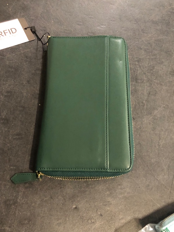 Photo 1 of Travel Document Organizer - RFID Passport Wallet Case Family Holder Id Wristlet