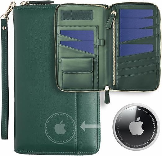 Photo 1 of Travel Document Organizer - RFID Passport Wallet Case Family Holder Id Wristlet