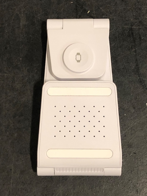 Photo 1 of 2025 Traveling Wireless Mag-Safe Fast Charging Station,Magnetic 3 in 1 Charger with Light for iPhone 16 15 14 13 12 Pro Max Plus,Apple Watch Series & Air pods 4 3 2 Pro-Gifts for Wife & Husband