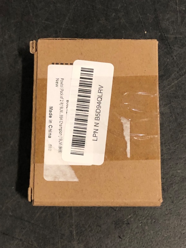 Photo 1 of Powtol (Pack of 2) RJ19LM Spark Plug for Brigs Straton 796112 802592 5095K Champion J19LM (868)