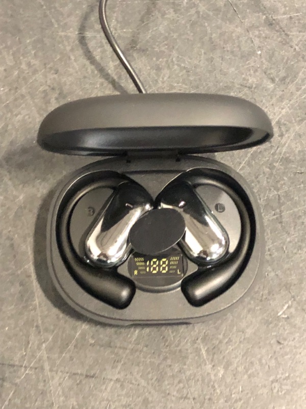 Photo 1 of AI Translation Earbuds Real-Time, 144 Languages & Accents,3-in-1 Open Ear Wireless Earbuds with Charging Case, Compatible with iOS & Android, Ideal for Travel, Business, Learning