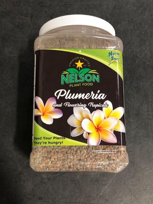 Photo 1 of Nelson Plumeria Plant and All Flowering Tropicals Food Ferns Orchids Lilys In Ground Container Patio Grown Granular Fertilizer NutriStar 5-30-5 (4 lb)