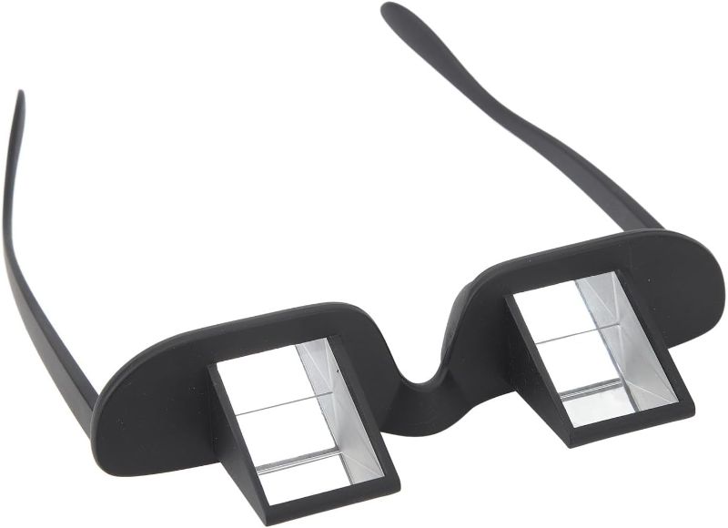 Photo 1 of Horizontal Reading Glasses, Lazy Glasses 90° Bed Prism Spectacles Unisex for Laying Down Reading Watching TV Streaming, Suits for Fishing, Office, Home Relax