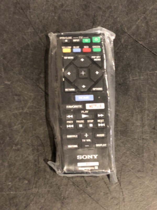 Photo 1 of New Replacement Sony Blu-Ray Remote Control RMT-VB201U for Sony BD Disc DVD 4K 3D Player Remote Control Universal BDP-S3500 BDP-S3700 BDP-170S BDP-S17