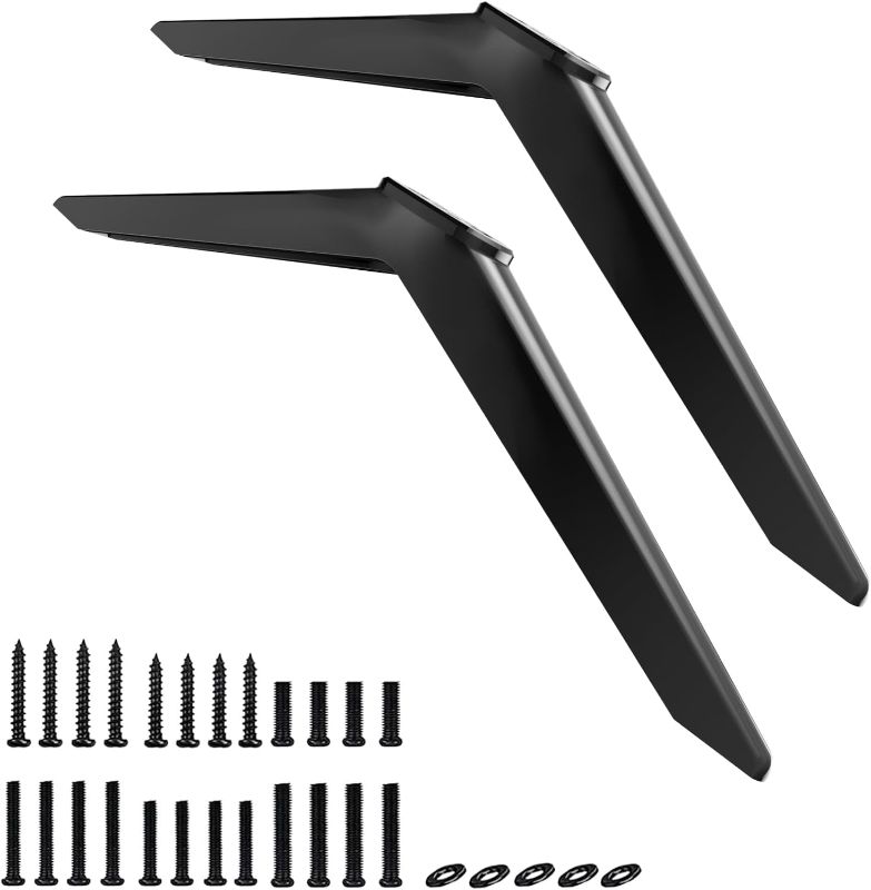 Photo 1 of TV Stand Legs for Onn Smart Tv - Only for 40" 42" 50" TV 100005842 100068372 100007147 with Screws, Please Check TV Models Before Purchase
