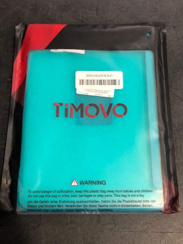 Photo 1 of MoKo for iPad (A16) 11th Generation Case 11 Inch 2025, iPad 10th Generation Case 10.9 Inch 2022, Slim Stand Hard PC Translucent Back Shell Smart Cover, Support Touch ID, Auto Wake/Sleep, Pagoda Blue