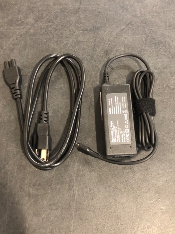 Photo 1 of 45W USB-C Chromebook Charger Fit for HP Chromebook 14 14A G5 14-ca061dx 14-ca020nr 14-ca060nr 14-ca043cl 14-ca052wm 14-ca051wm X360 11A 11 G6 EE 11 G1 11-ae051wm 11-ae000