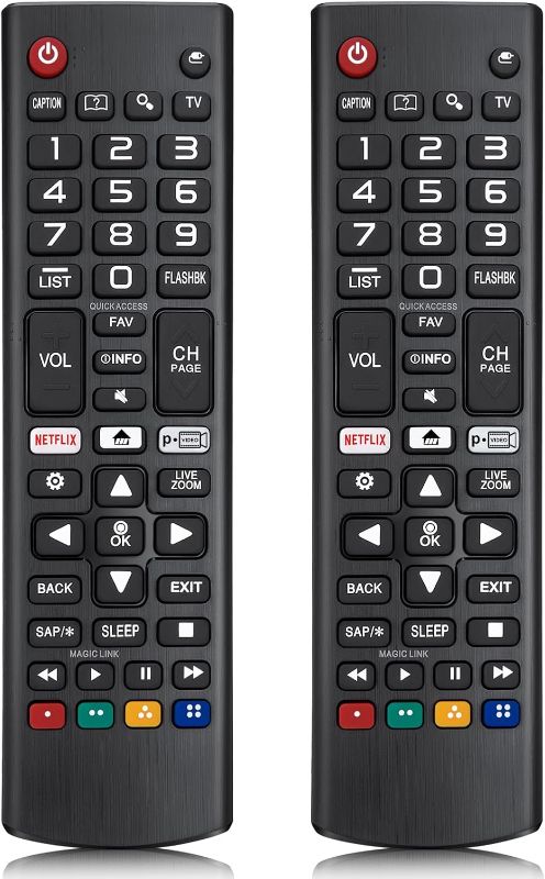Photo 1 of Universal Remote Control for LG TV Remote,Compatible with All Models for LG Brand, with Netflix Prime Video Shortcut Buttons?Pack of 2?