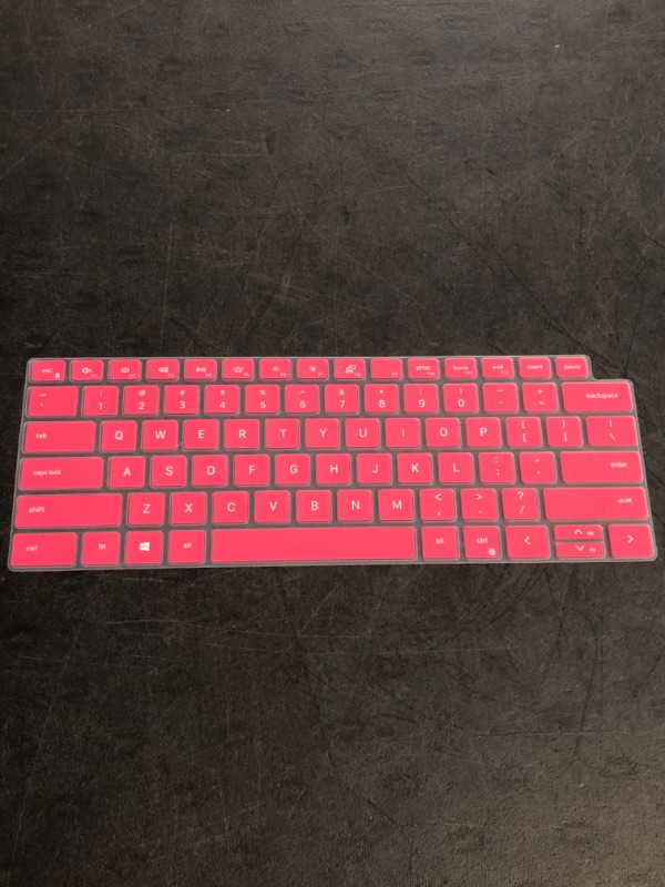 Photo 1 of Keyboard Cover for 2023 2022 Lenovo IdeaPad 1/IdeaPad 1i 15.6 inch Laptop 15IGL7 15ADA07 15IAU7 15ALC7 15IJL7 15IGL7, New Lenovo IdeaPad 1 15IGL7 15.6 US Layout Keyboard Cover Skin, Hot Pink